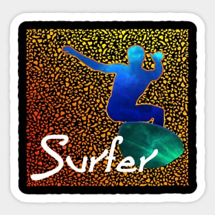 Surfer Sticker